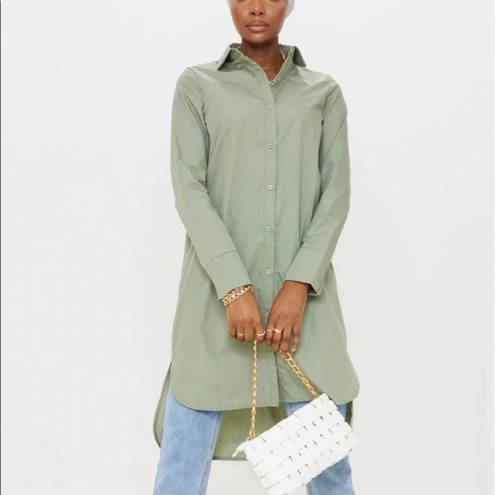 pretty little thing shirt dress.